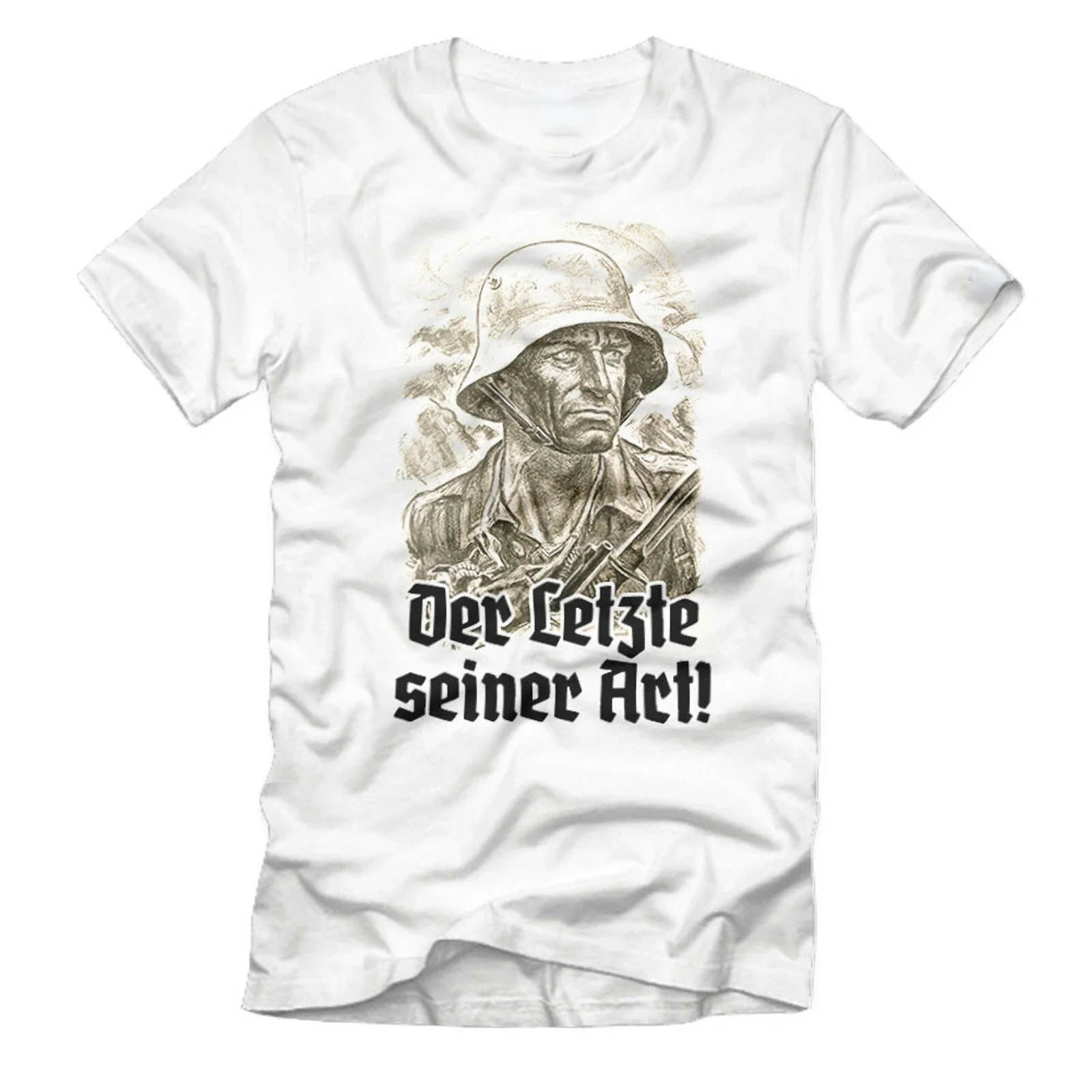 Der Letzte Seiner Art! Wehrmacht Moral Honour T Shirt. Short Sleeve 100% Cotton Casual T-shirts Loose Top Size S-3XL