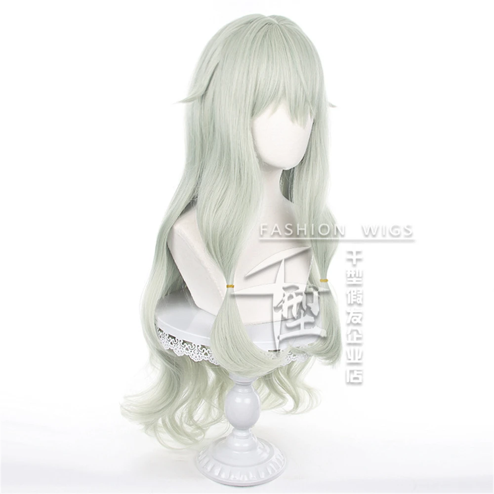 애니메이션 프로젝트 SEKAI COLORFUL STAGE 코스프레 쿠사나기 네네 가발 여성 90cm 물결 모양의 내열성 합성 머리 페루 카