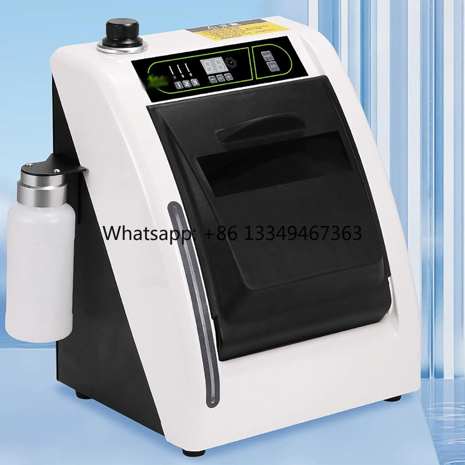 Dental Handpiece Lubrication Cleaning System Oil Cleaning with 3 Heads Cleaning and Pressure Valve