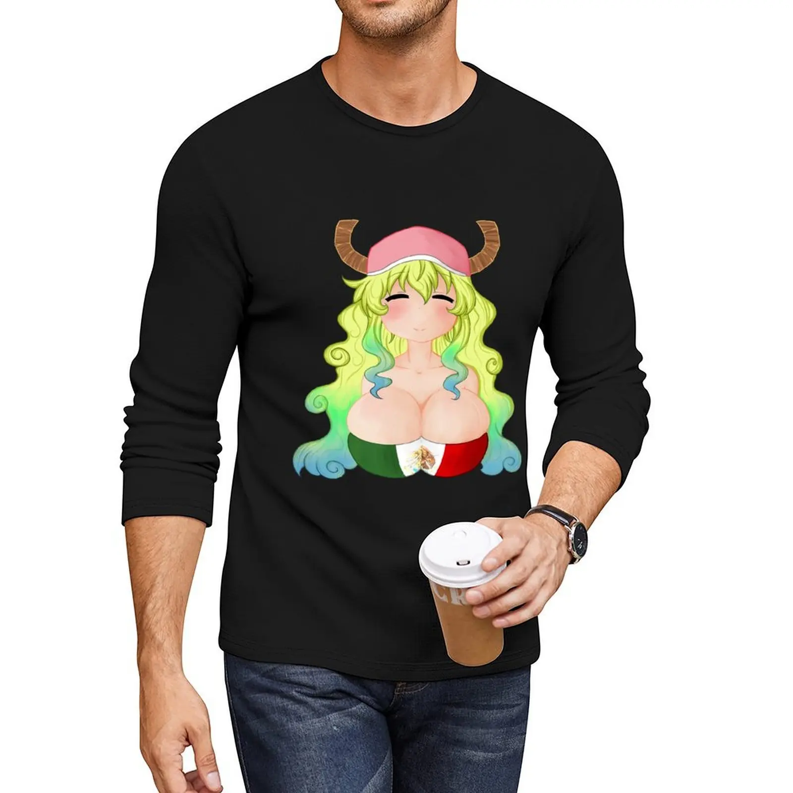 Lucoa تي شيرت طويل سريع الجفاف تي شيرت حجم كبير بلايز الأولاد تي شيرت الأولاد الأبيض تي شيرت رجالي تي شيرت