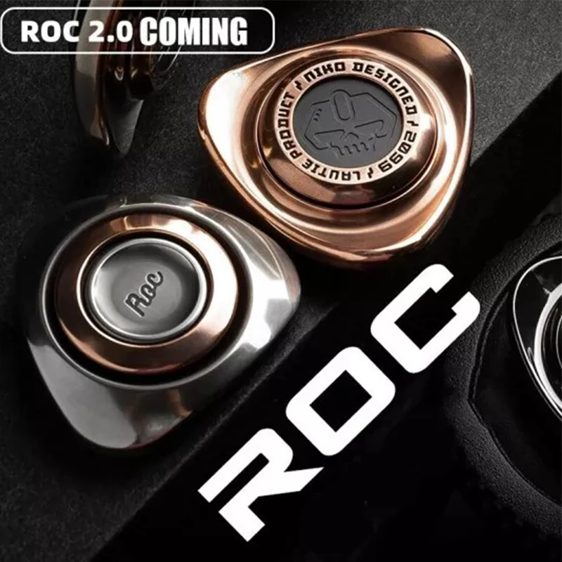 Lautie ROC2.0 Hand Spinner | Lautie Metal Large Curve Hand Fidget Spinner | Lautie EDC Hand Spinner for Gift and Collection