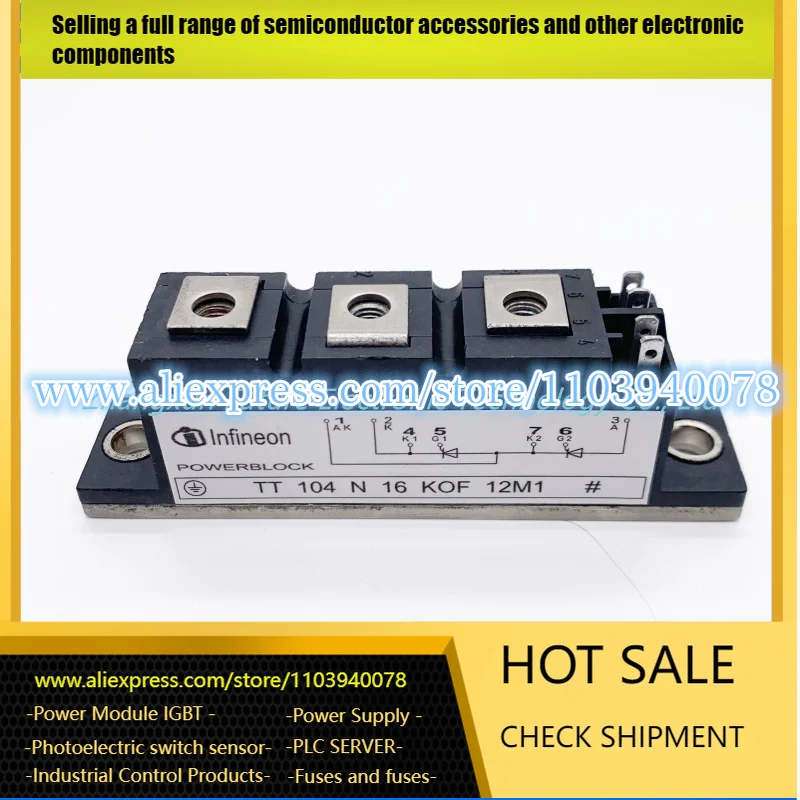 

TT104N16KOF TT104N14KOF TT104N12KOF 192697-TT104N TT92N08KOF IGBT