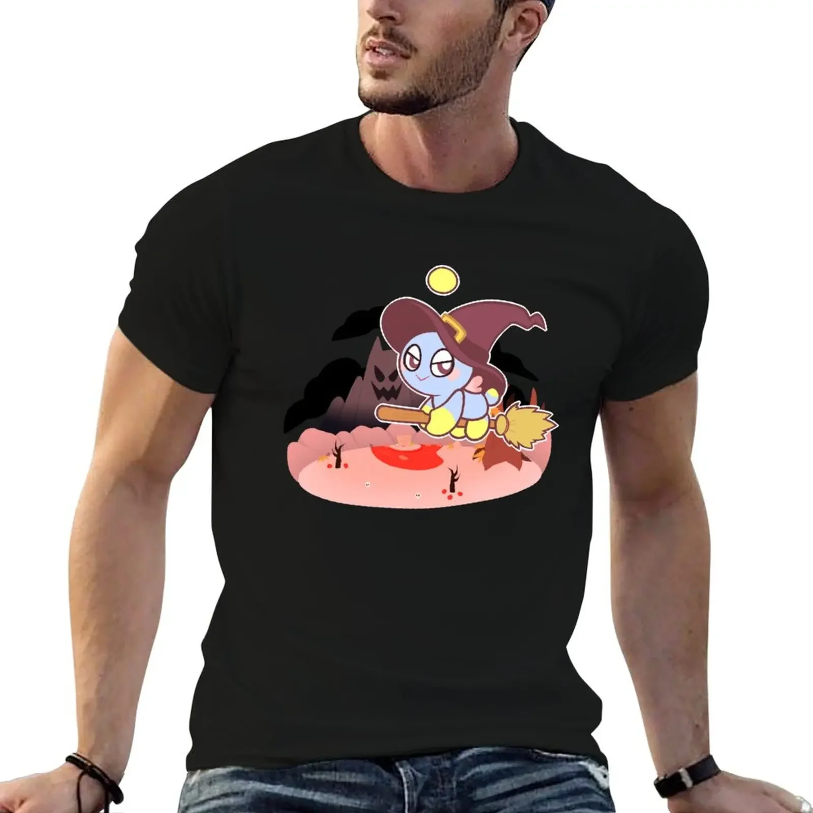 Chao Witch T-Shirt plus size clothes designer shirts Men's cotton t-shirt