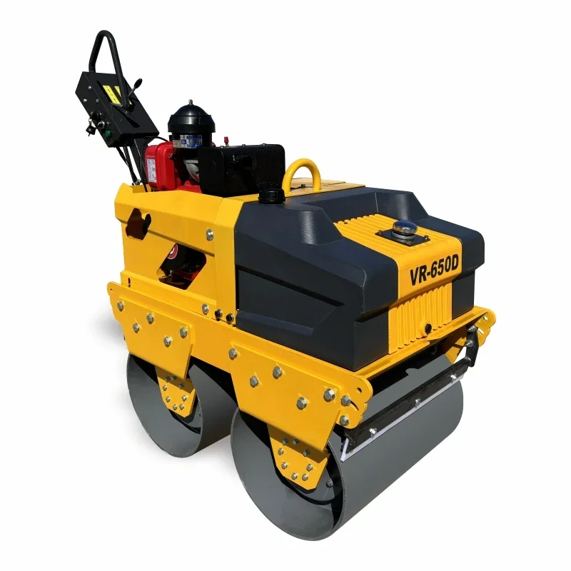 Industrial compactor, miniature roller, two-wheel roller