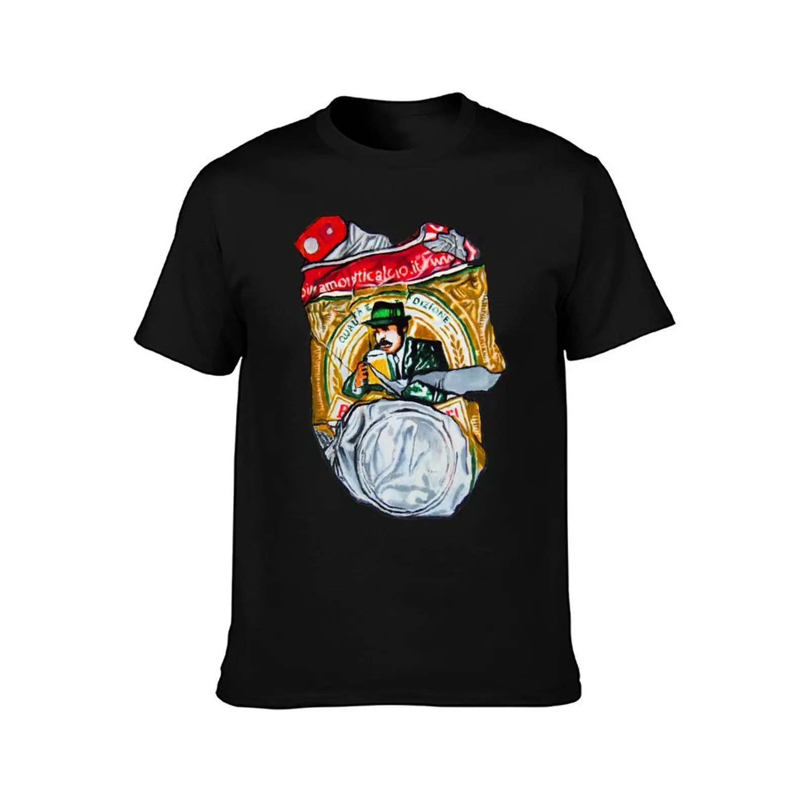 BIRRA MORETTI T-Shirt Daily Wear Plain Short Sleeve Shirt T-Shirt