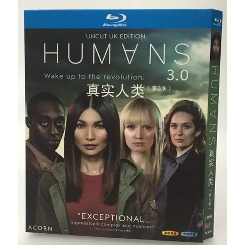 

BD Blu-ray High Definition Sci-Fi American Drama Real Humans Seasons 1–3 2018 6-Disc Box Set