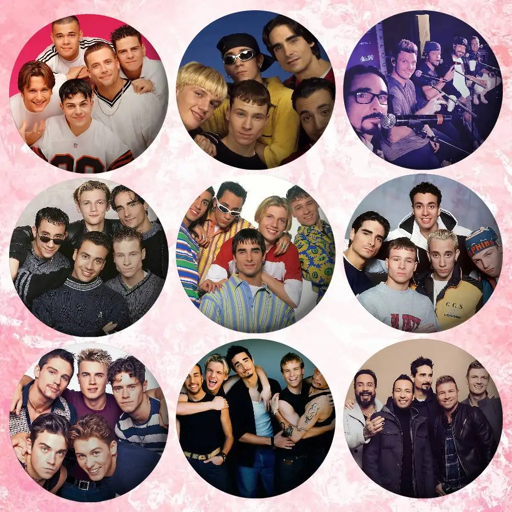 Backstreet Boys Band Abzeichen Weißblech Soft Button Pin Brosche Metall Abzeichen Custom Schmuck Zubehör Hut Tasche Revers