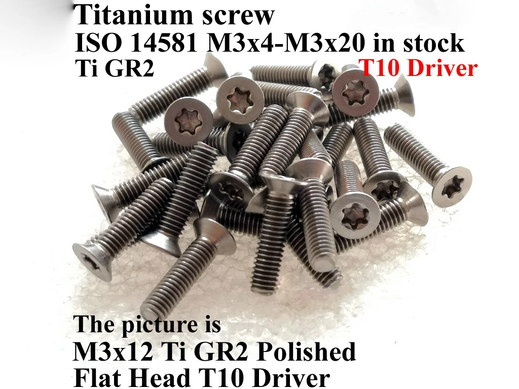 M3 Titanium Screws …
