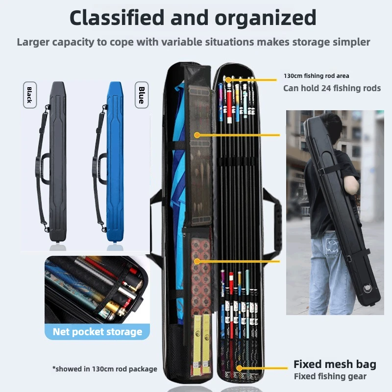 

Fishing Equipment Backpacks Men's Lure Rod Reel Waist Bag Sea Hard Case Chest Tools Side Box Suitcase Crossbody Backpack
