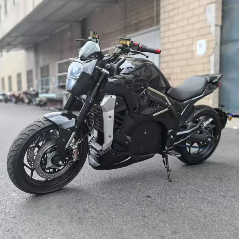 

2025 Newest Factory Customized High-Speed Racing Motorcycle 72V Electric Motorbike With 8000W Central Motor New Condition Speed