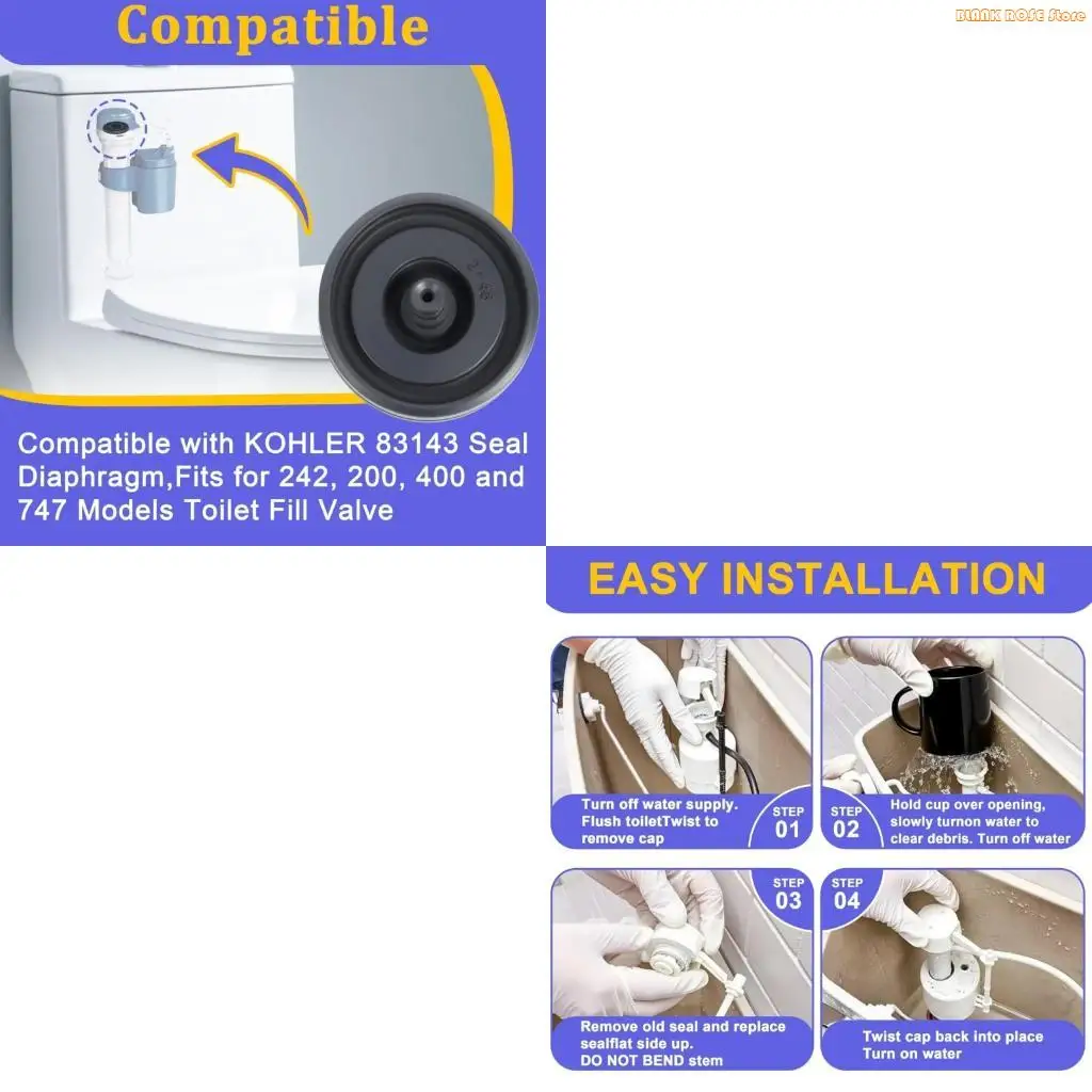 

K1AE Прочность уплотнений заливных клапанов, предназначенных для устранения утечек в бачке унитаза, экономит воду