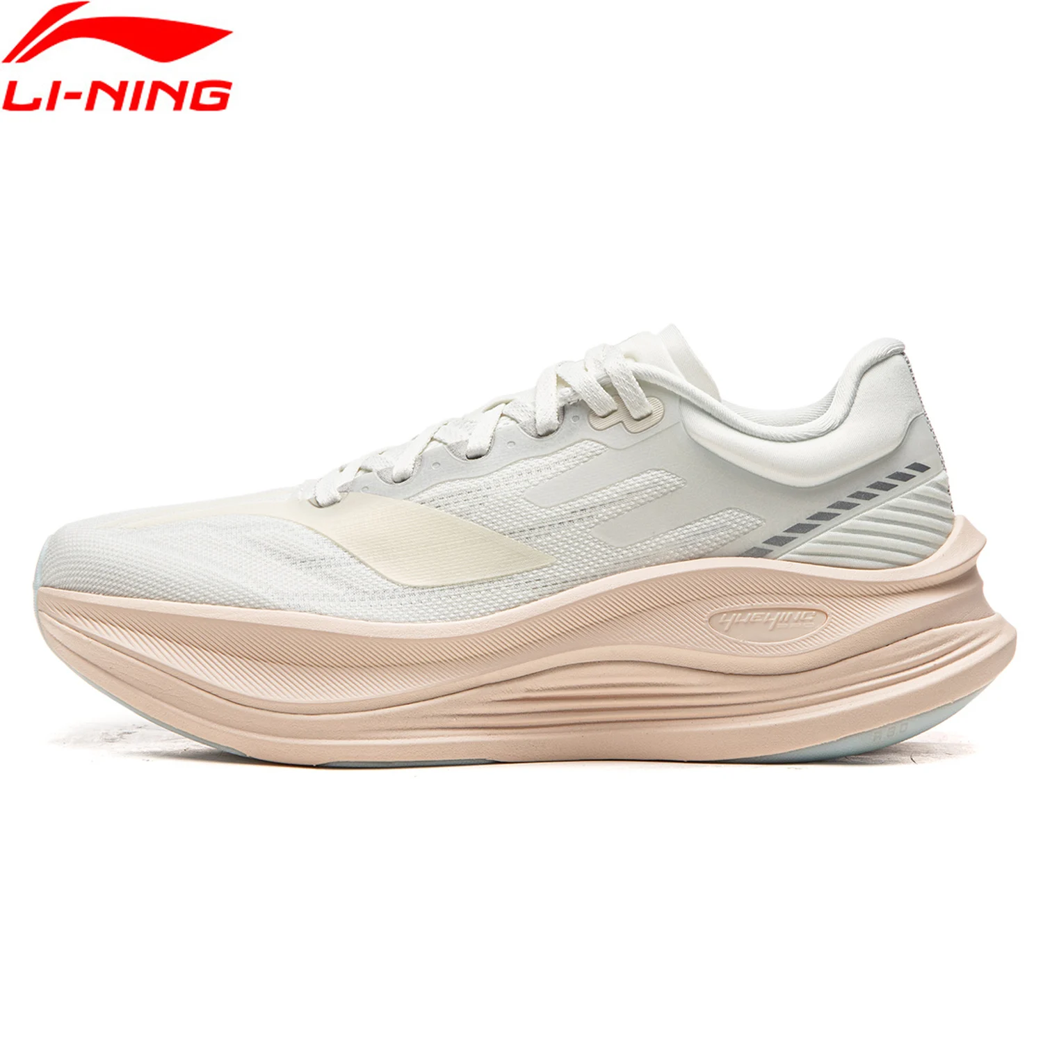 

Li-Ning Women's YUEYING 5 PRO Optimized Cushion Running Shoes with Wide Toe Box SUPER BOOM LiNing Reflective Sneakers ARHW002