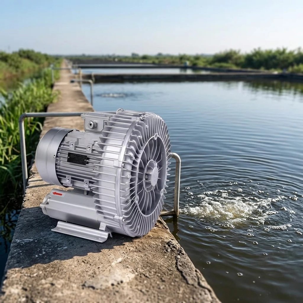 High Quality Customizable High Performance 376m³/h Air Blower High Pressure for Aquatic Farming