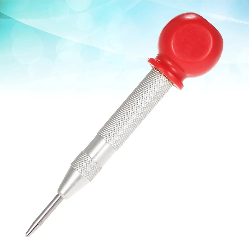 Automatic Center Punch 13Cm HSS Loaded Impact Determine Drilling Position Scribe Mark Punch Start Drill Nail Screw view 5