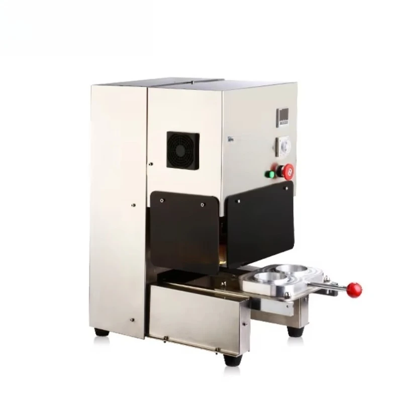Small Volume Aluminum Foil Fast Food Container Sealer Baking Cups Sealing Machine with Mold Cupcakes Machine  Air Tight Sealing
