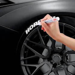 1PCS Car Paint Pen Waterproof Car Wheel Tire Oily Painting Mark Pen Auto Rubber Tyre Tread CD Metal Permanent Paint Marker