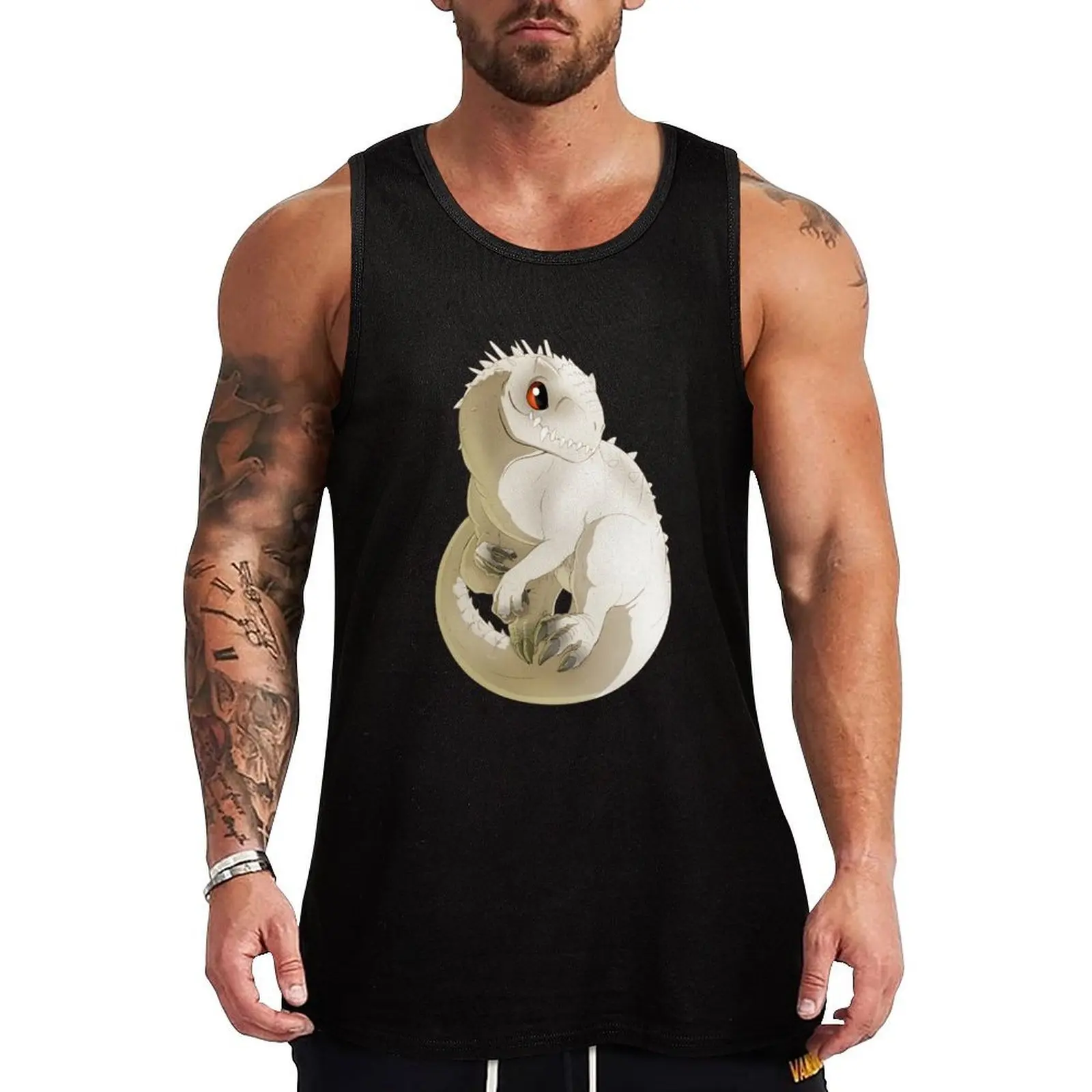 

Indominus Rex Tank Top men clothing bodybuilding t shirt Male clothes bodybuilding for men