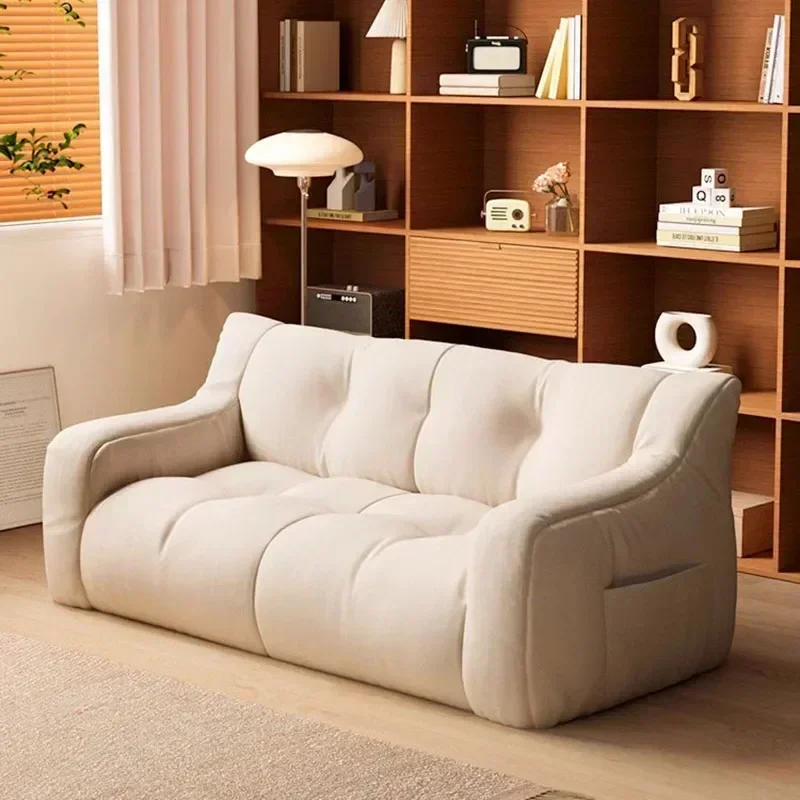 Modern Small Sofa Luxury Home Sofa Lazy Leisure Balcony FloorRecliner Italian Living Room Sofás Para Salón Postmodern Furniture