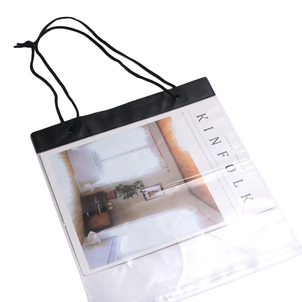 Fishing Outdoor Camping Transparent PVC Document Holder Hiking Map Dry Bag Map Waterproof Bag Waterproof Bags Map Case