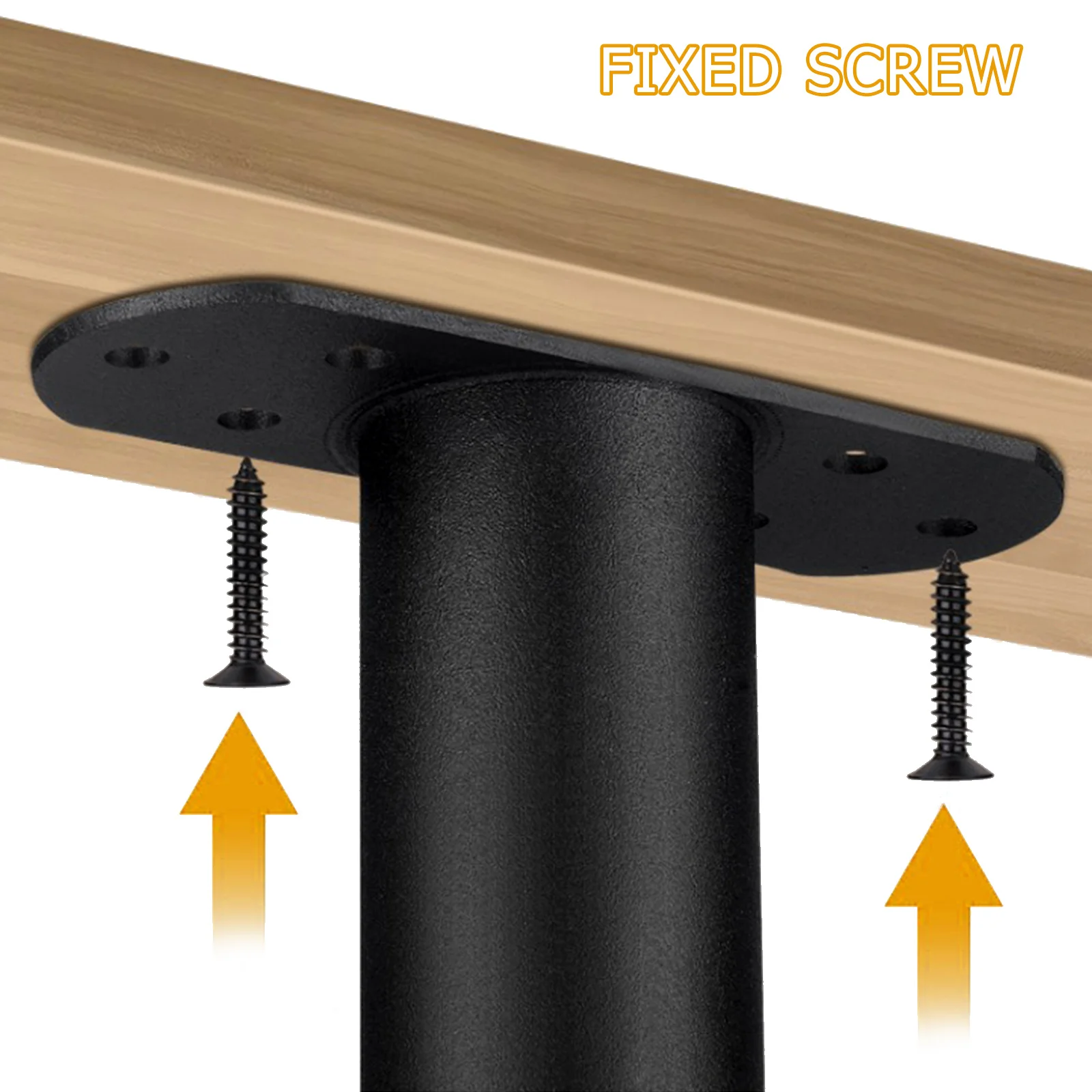 2pcs Bed Support Legs Adjustable Height T-Shaped Metal Base For Bed Frame Center Slat Reinforcement Furniture Legs Replacement