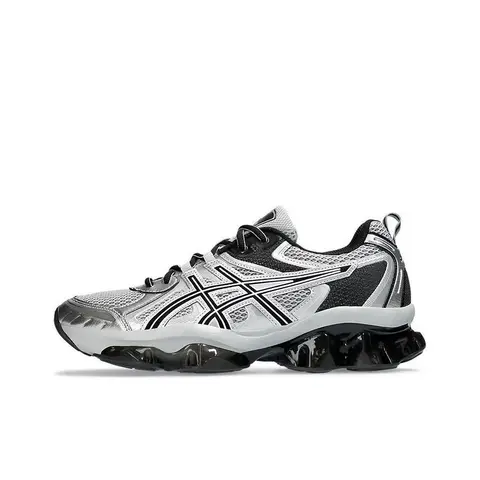 ASICS GEL Quantum Kinetic Running Shoes Unisex Mid Top Silver/Gray 1203A270-022