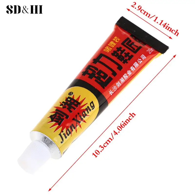 Instant Professional Grade Shoe Repair Glue Soft Rubber Leather Adhesive Fixing