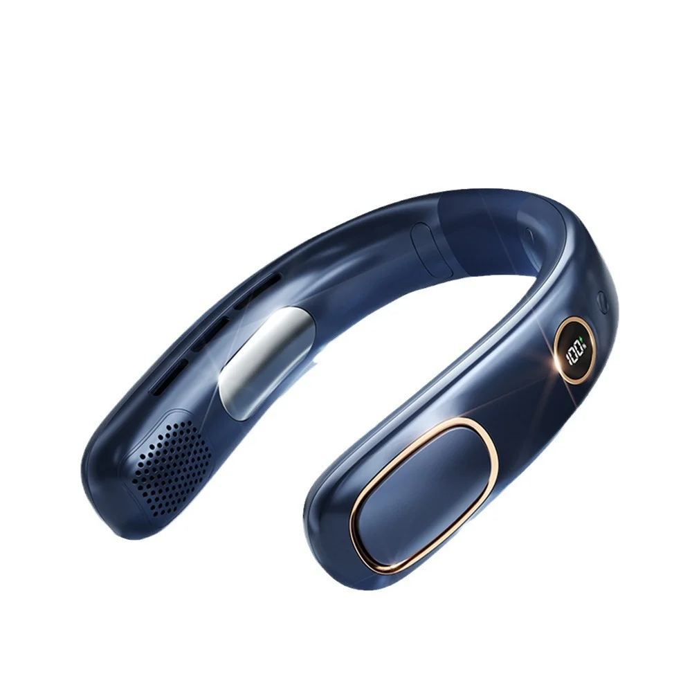 

New Neck Hanging Fan, Usb Charging Portable Small Fan, Student Office Sports Neck Hanging Fan, Portable Small Air Conditioner