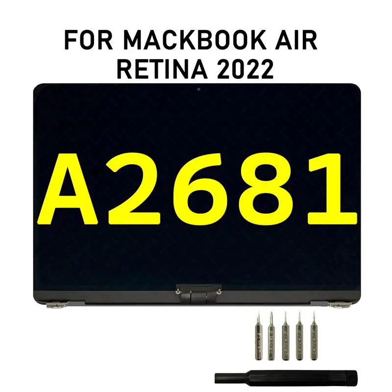 Top Original New A2681 LCD Screen Display Assembly 2022 Year M2 for MacBook Air Retina 13.6