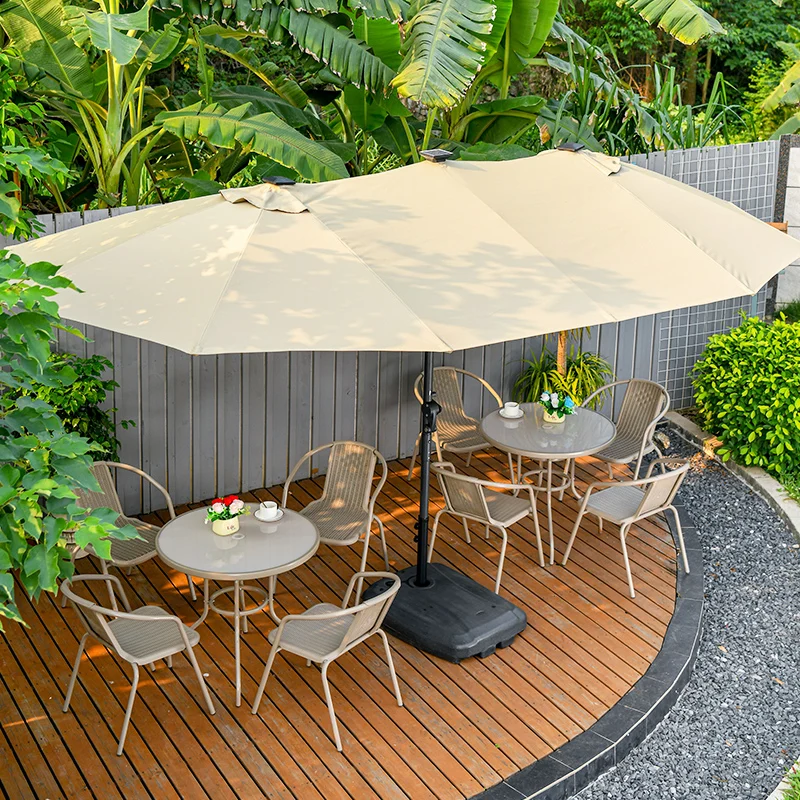 Yuanmao middle column umbrella water tank outdoor parasol replacement accessories sun replacement