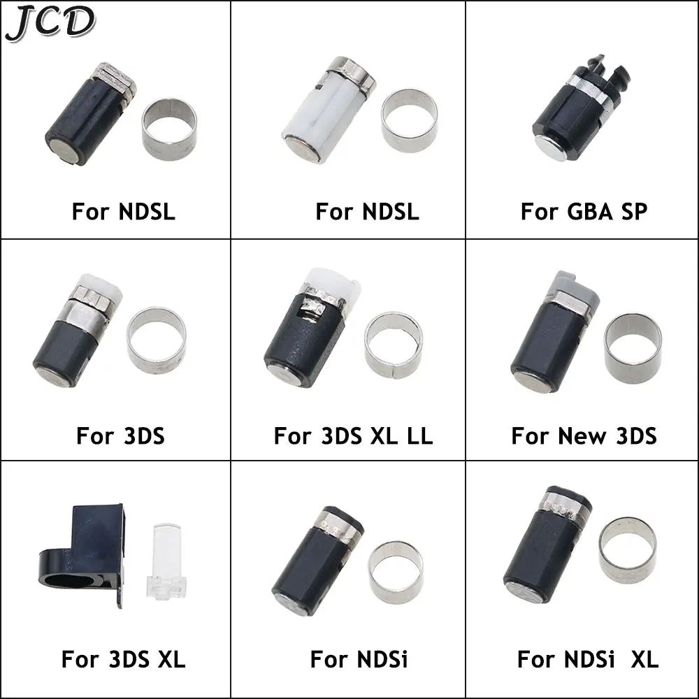 

JCD 1pcs Axis Hinge Shaft & Metal Barrel or 3DS XL LL New 3DS XL LL GBA SP For NDSL NDSI XL LL Console Replacement Part