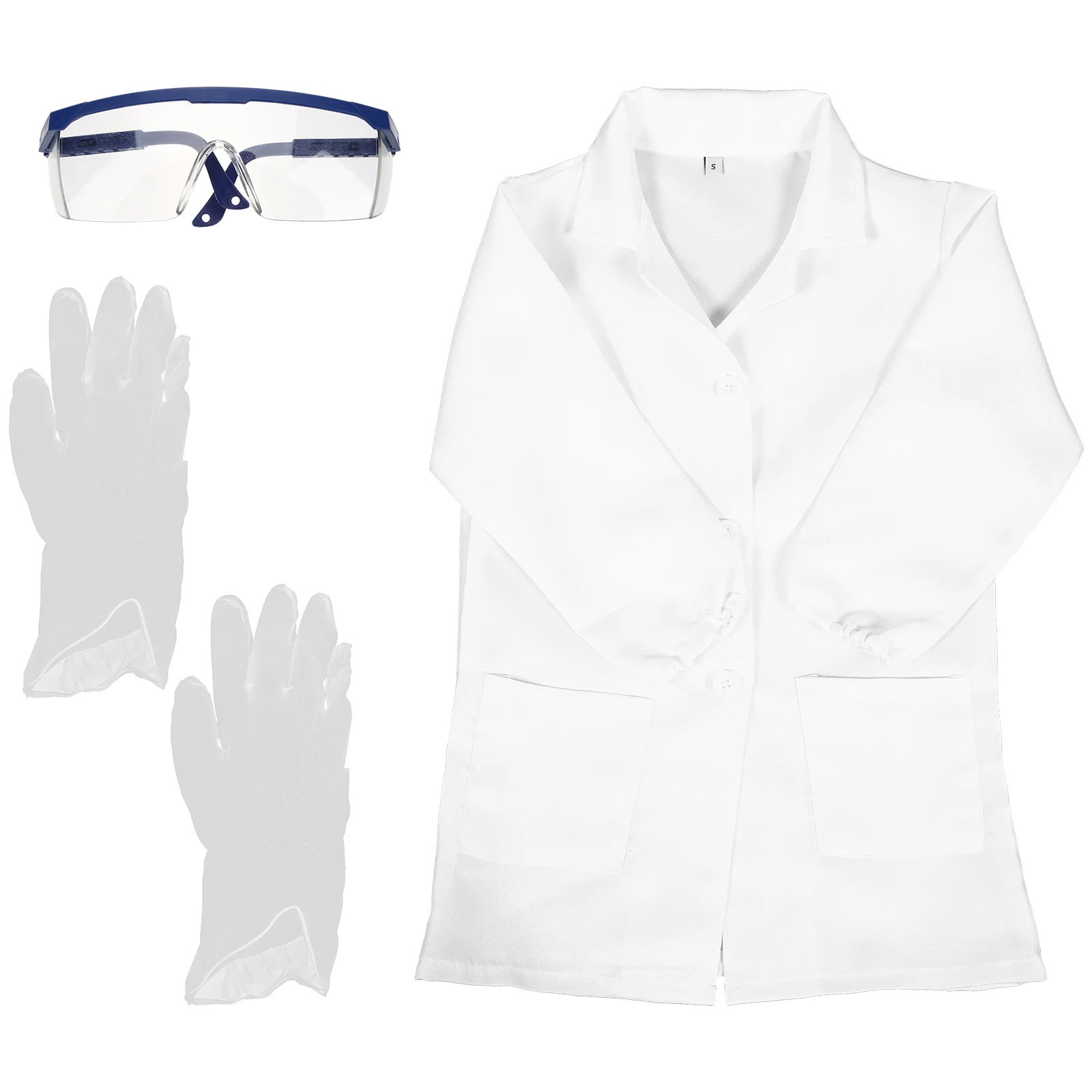 Kness-Manteau de Laboratoire pour Enfant, Costume de Médecin, Vêtements Expérimentaux