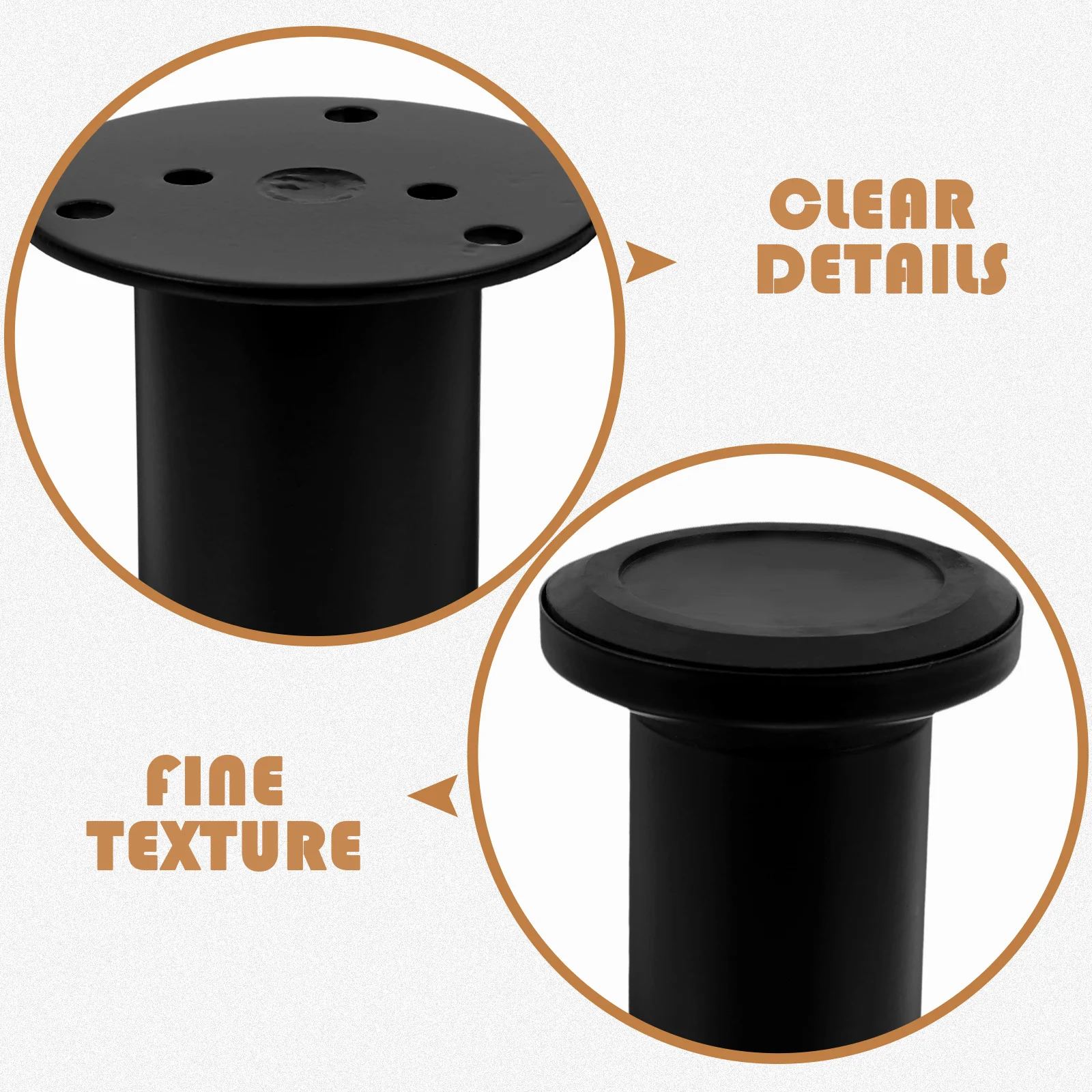 

4pcs Adjustable Furniture Legs Heavy Duty Bed Frame Support Legs For Mattress Center Support Bed Replacement Parts