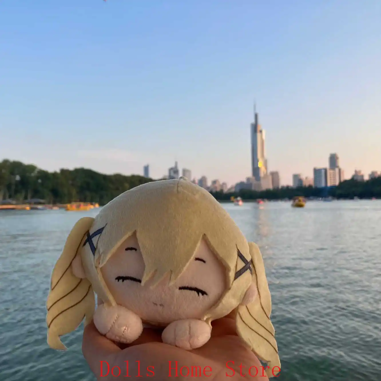 Cute Anime BanG Dream! Arisa Ichigaya Series Papa Plush Cotton Pendant  Anime Cosplay Keychain Christmas Gifts