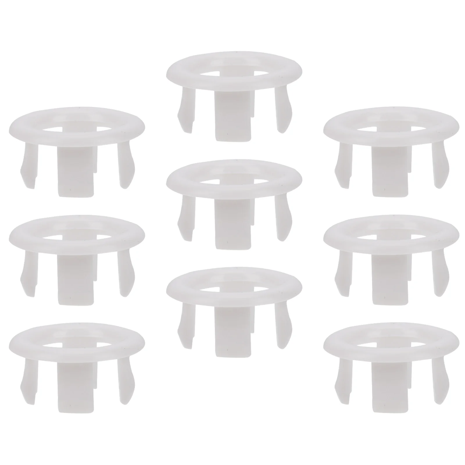 

60 Pcs Wash Basin Overflow Hole Rings Durable Bathroom Sink Accessories Drainage Easy Installation Practical Use