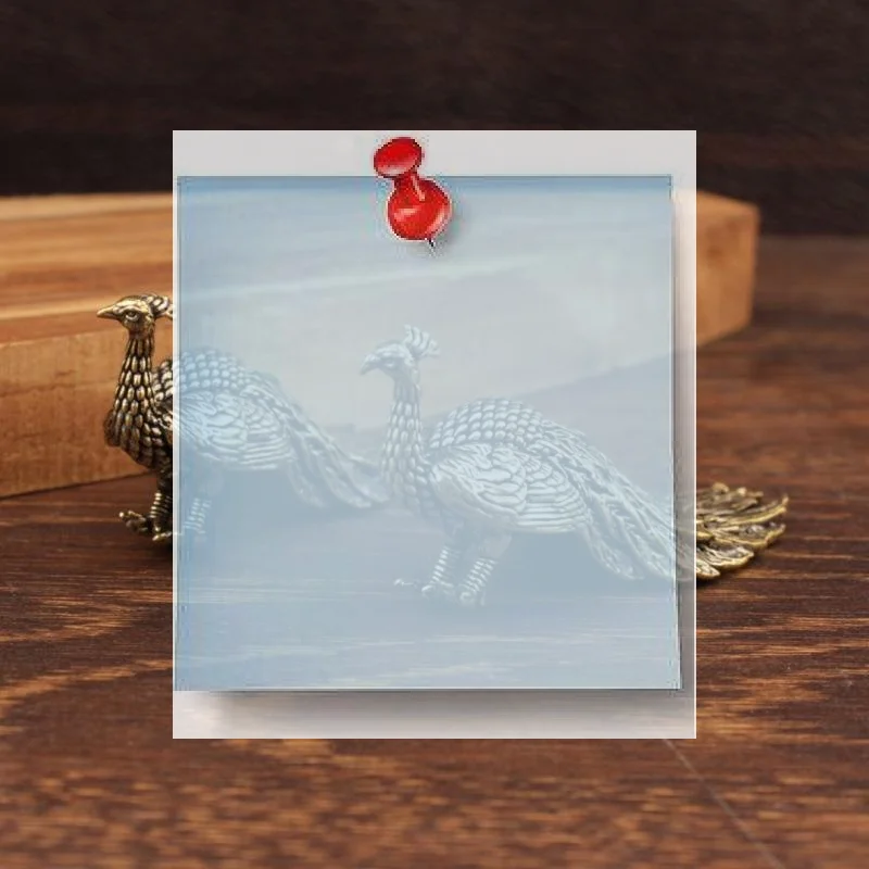 1 قطعة زخرفة الطاووس الرجعية ديكور المنزل تمثال الشكل النحاس الحرف اليدوية الصينية الديكور زخرفة النحاس الصغيرة #1