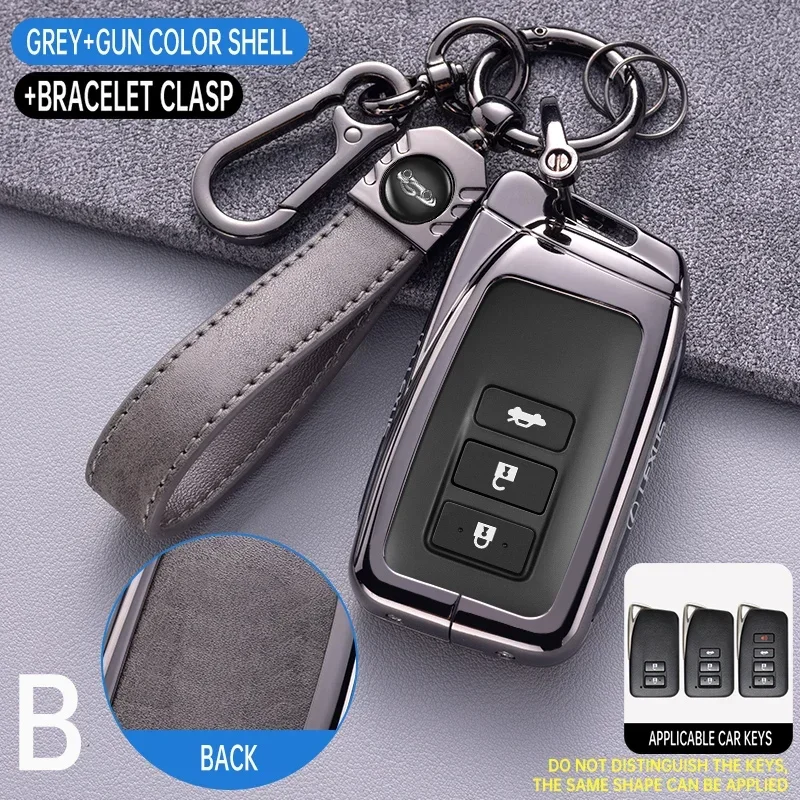 

Car Key Cover Case For Lexus NX GS RX IS ES GX LX RC 200 250 350 LS 450H 300H Key Auto Case Keychain Keyring Accessories