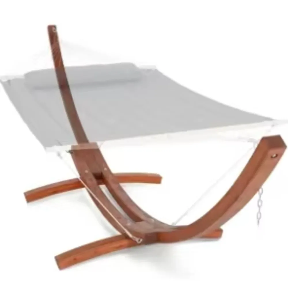 Timber Hammock Stand (Heavy Duty Arc Design)