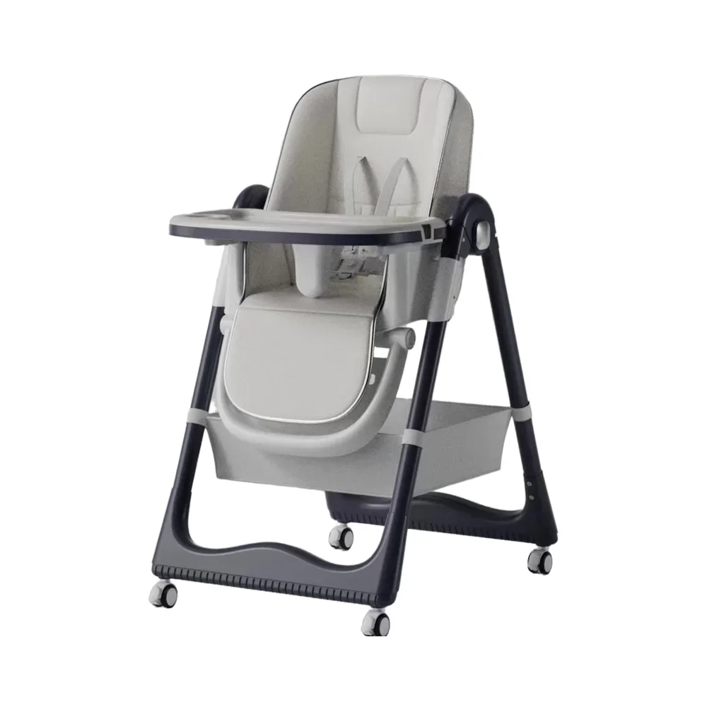 Children Foldable Plastic Feeding Dining Baby High Chair For Dining OEM kids chair folding Baby High Chairs Feeding Highchair