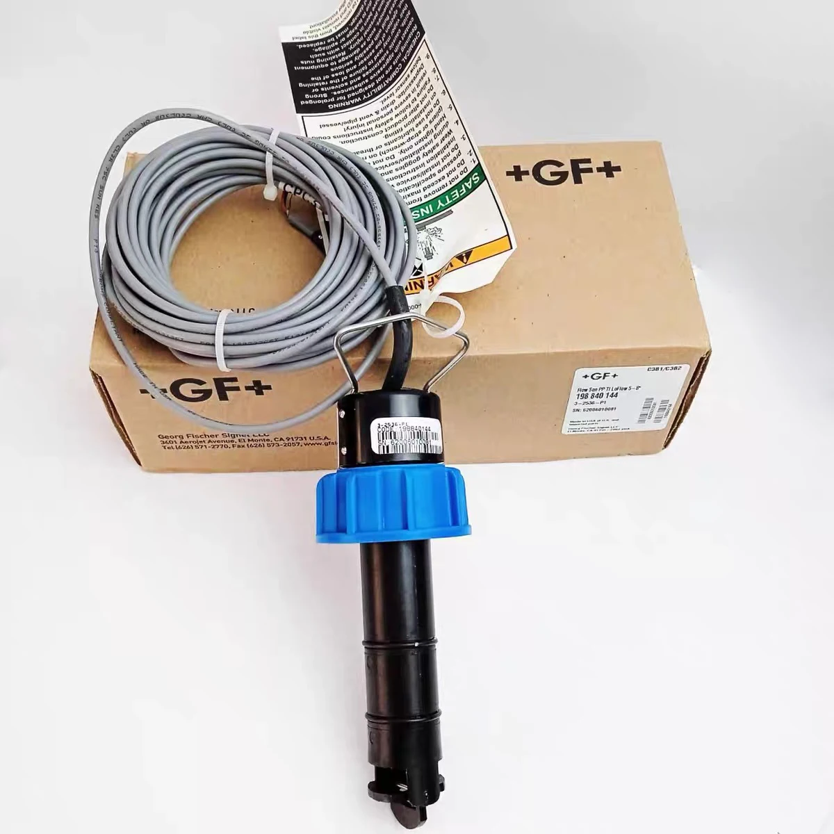 

198 840 144 Signet 2536 Rotor-X Paddlewheel Flow Sensors 3-2536-P1 in CN