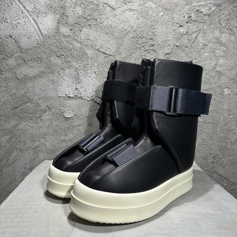 

2023AW High Street двуслойные ботинки для мужчин и женщин, модная обувь лучшего качества, мужские черно-белые повседневные кроссовки