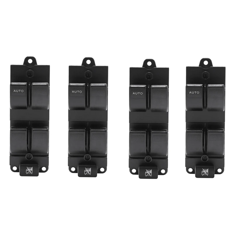 4X New Electric Left Front Side Power Window Switch Fit For Mazda 6 2003-2005 BL4E-66-350A