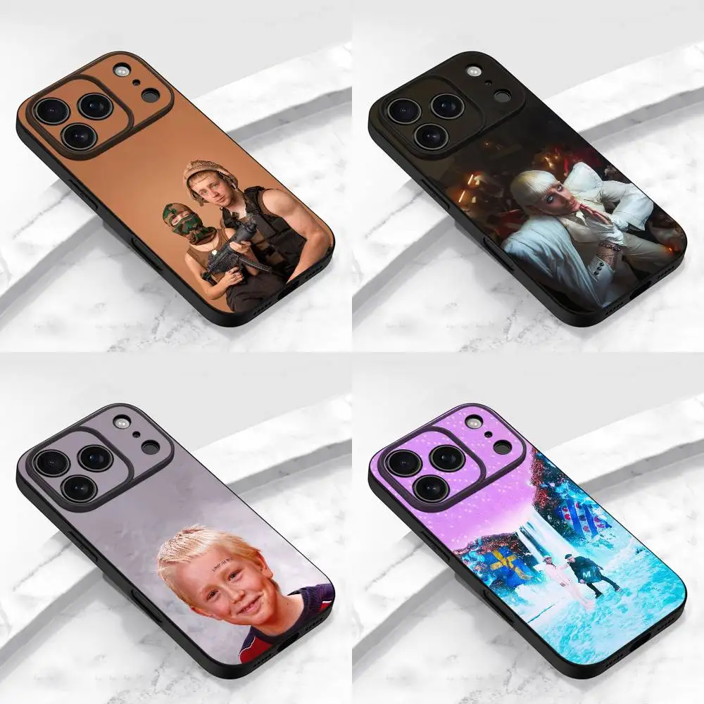 

Phone Case For iPhone 14,16,11,17,13,12,15Pro,Max,Plus,E,Air,Mini Soft Black Unity Albino 1983 Dakloos J-Joost Klein 7 Cover