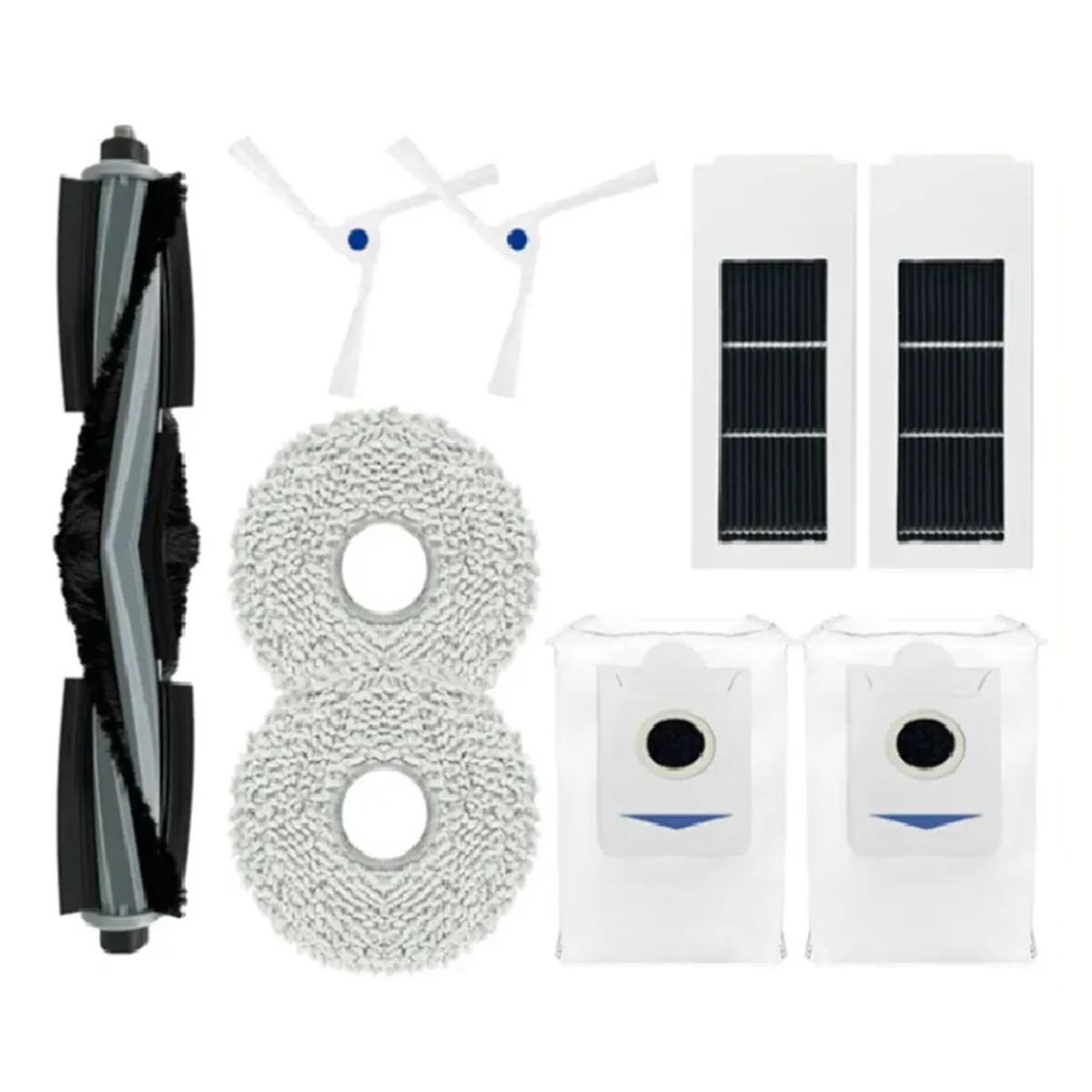 Accessoires Kit Voor Debot X2 / X2 Pro / X2 Omni Robotstofzuigers Hoofdborstel Hepa Filter Dweildoekjes Stofzak