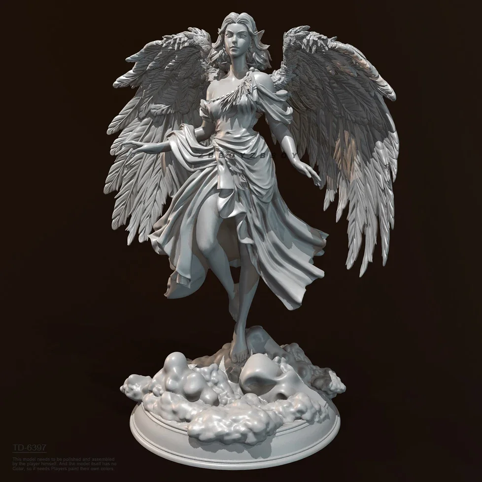 Height of man 38mm 50mm 75mm Resin model kits figure beauty colorless and self-assembled （3D Printing ） TD-6397/3D