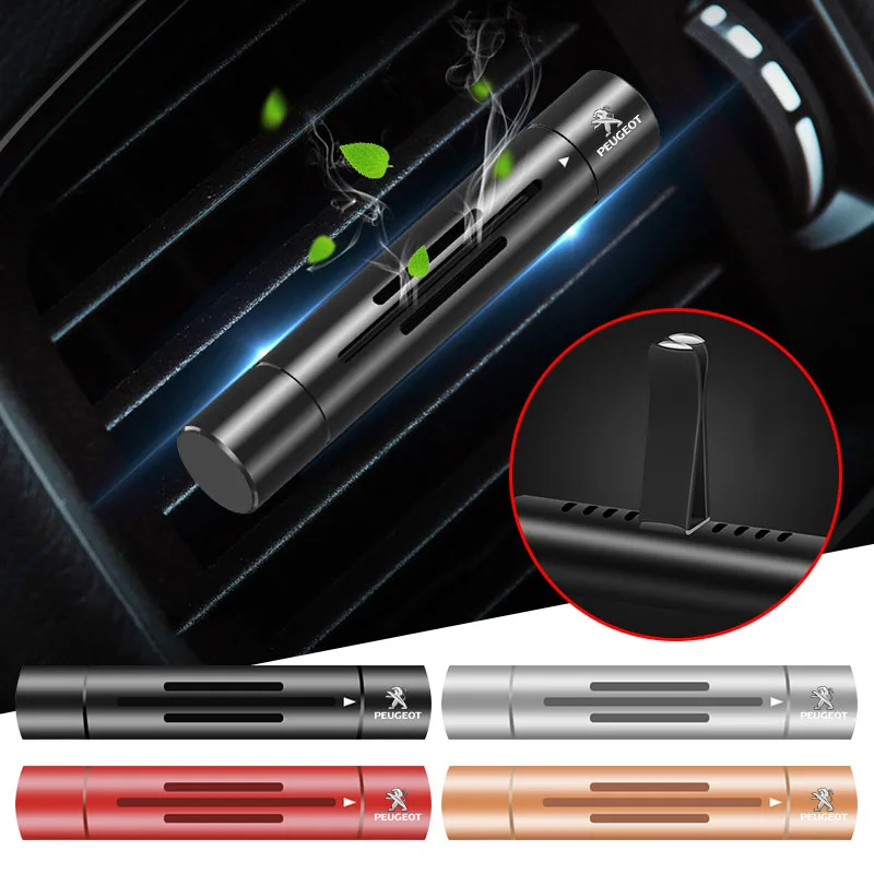 

Автомобильный освежитель воздуха, парфюм для автомобиля, ароматизатор для вентиляционных отверстий, для Peugeot 407, 106, 205, 108, 807, 508, 4008, 301, 508, колпачки для центра дисков