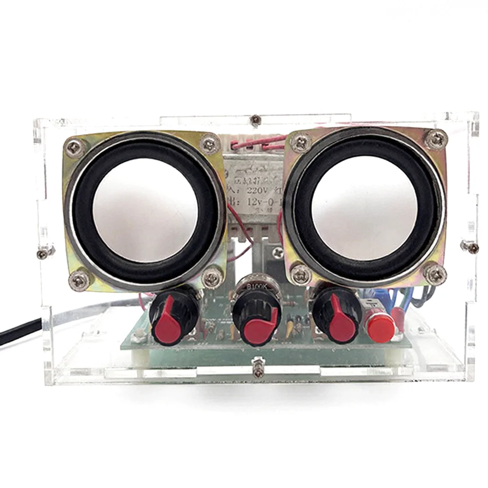 TDA2030-Based Dual-Channel Audio Soldering Kit for Beginners and Hobbyists to Build and Learn Circuit Assembly
