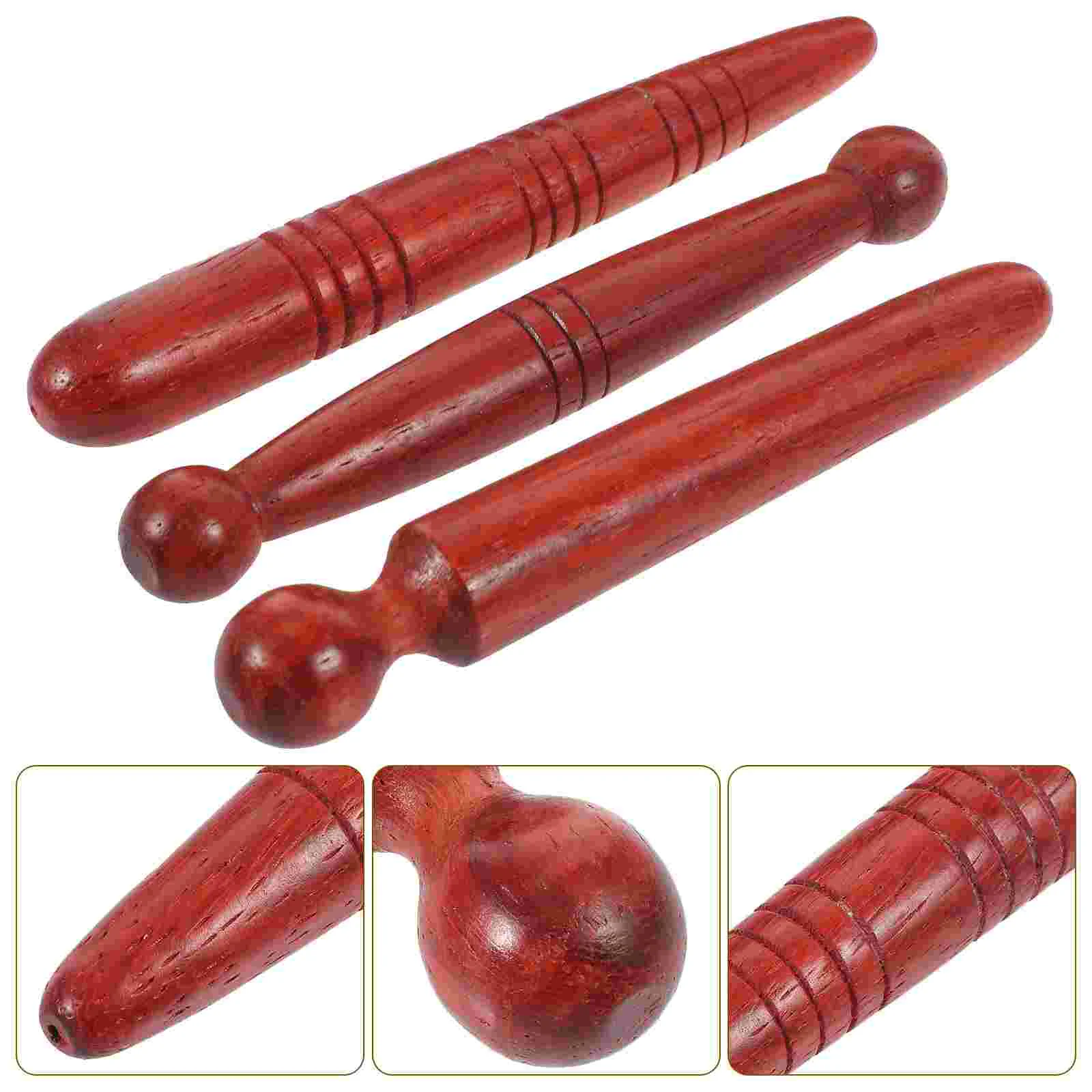 

Foot Massage Tool Massager Acupressure Pen Wood Sticks Manual Massaging Tools Wooden Roller