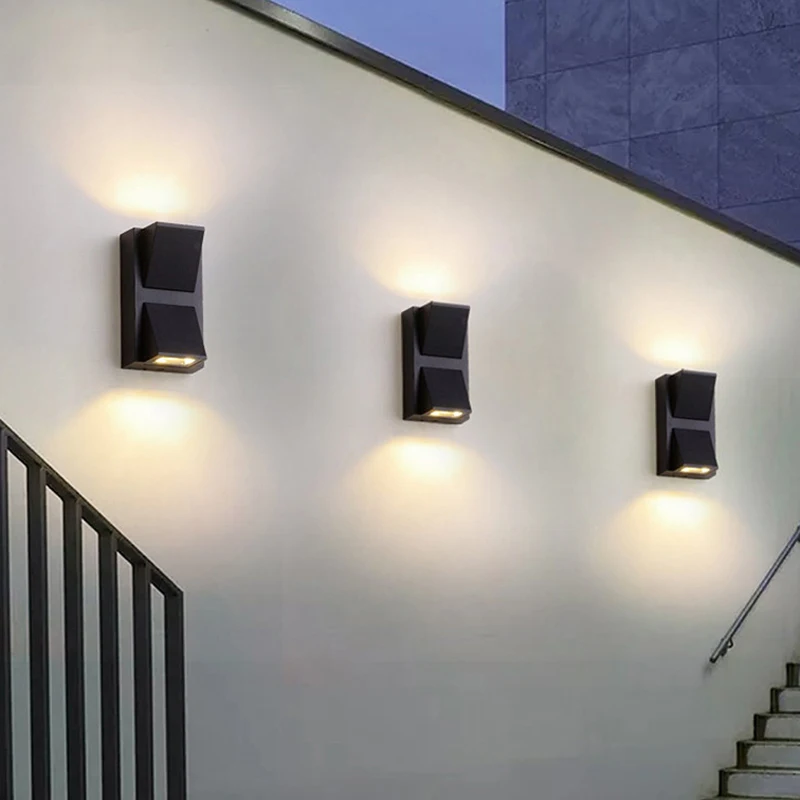 Popular Up Down Led Porch Light Balcony Garden Exterior Wall Lamp Living Room Bedroom Staircase Aisle Indoor Home Decor Sconce - Image 4