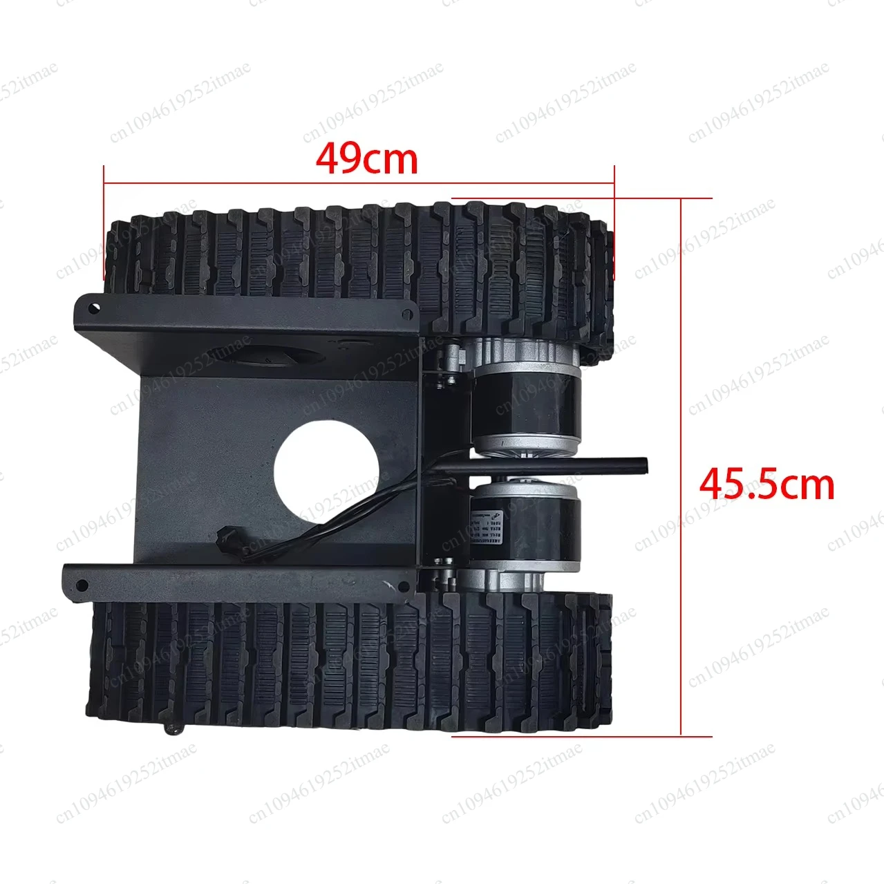 DC24V/36V 250W/350W Heavy-Duty Crawler Tank Chassis, Wireless Remote Control All-Terrain Vehicle, ATV Accessories