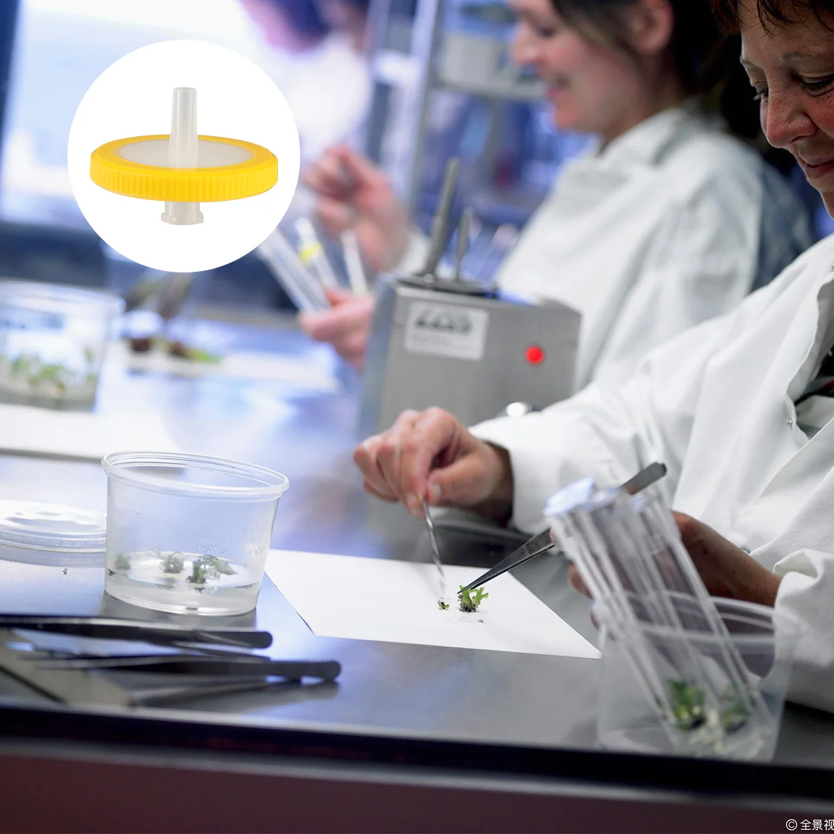 10Pcs Disposable Syringe Filters Needle Filter Lab Use Injector Filter Pre-Filtration Removal of Particles Scientific Supplies